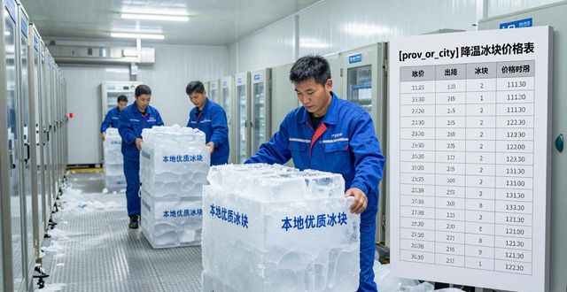 白云区降温冰块多少钱一吨？本地制冰厂报价来了