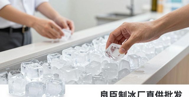 白云区食用冰销售 良臣制冰厂直供批发